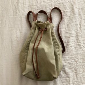 Madewell drawstring bag